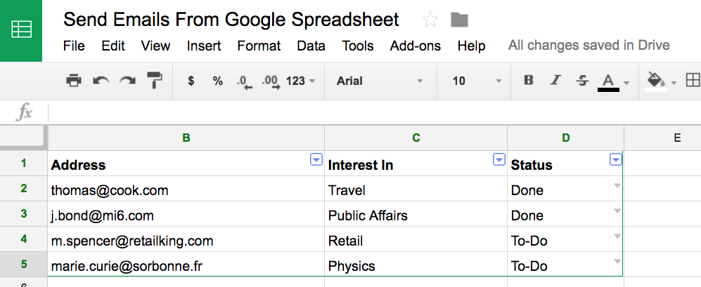 Send Emails with  SES from Google Sheets - Digital Inspiration
