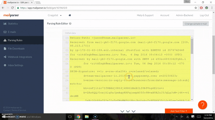 email header analyzer