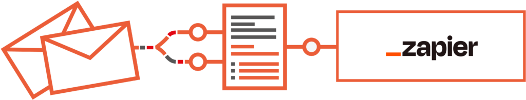 Zapier email parser