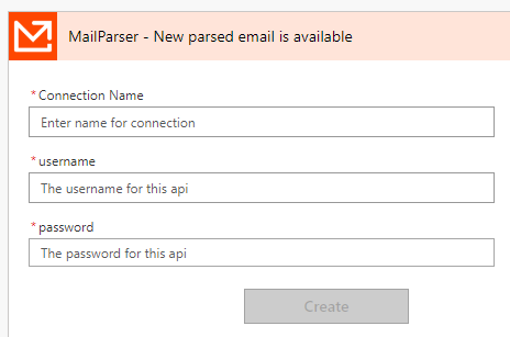 email parser flow