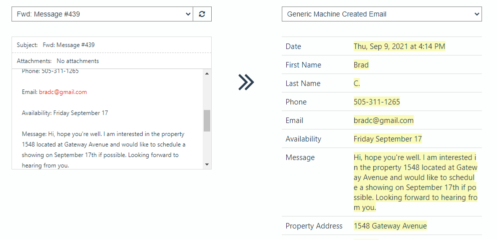 Automate Trulia Lead Capturing with Mailparser