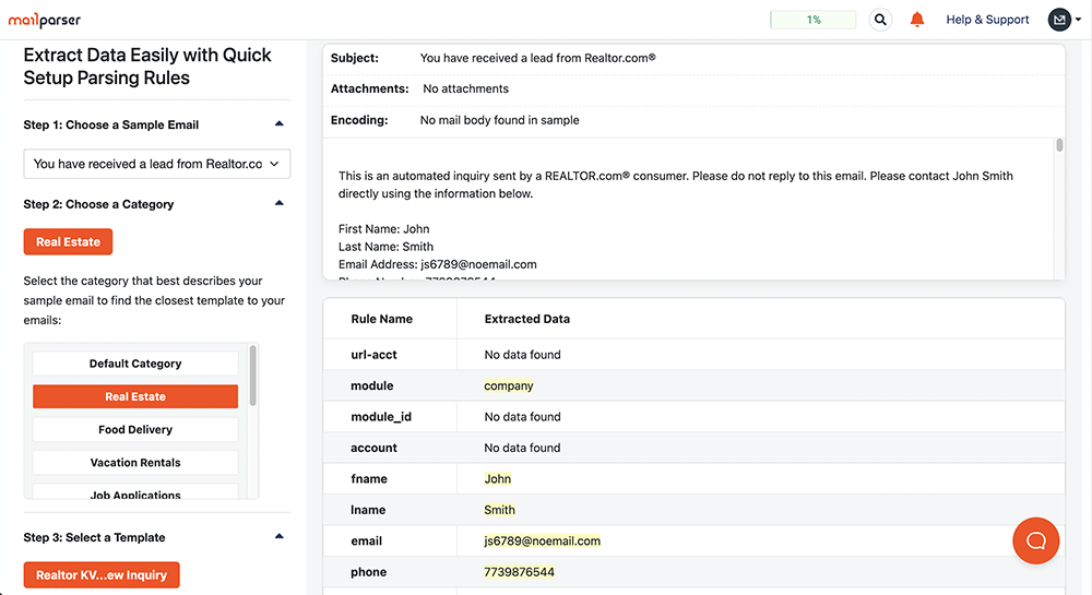 realtor lead management templates