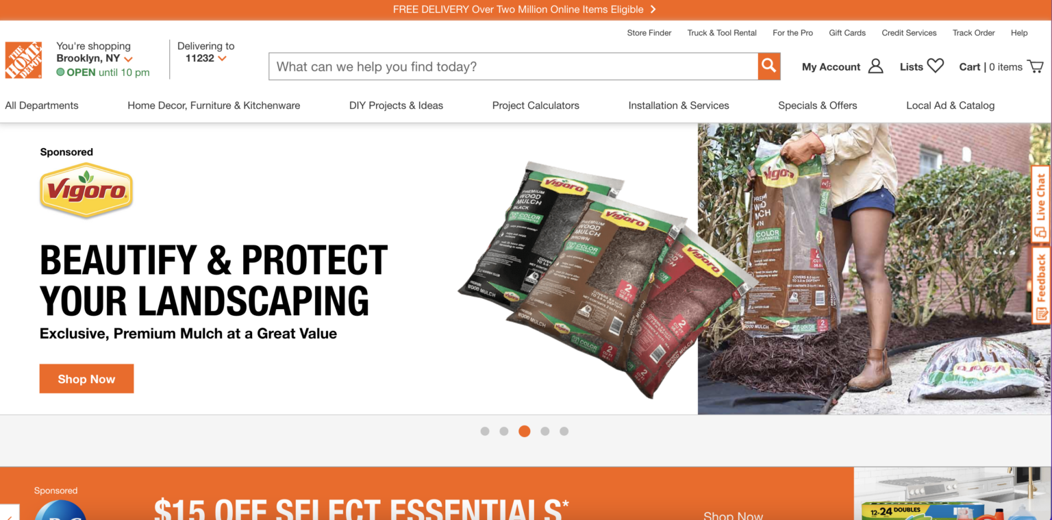 Home Depot - MailParser