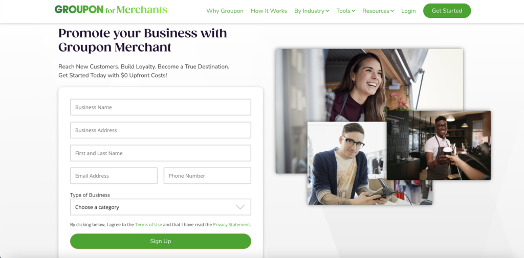 find Groupon leads