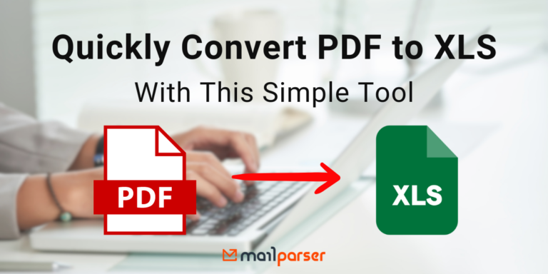Convert PDF to XLS
